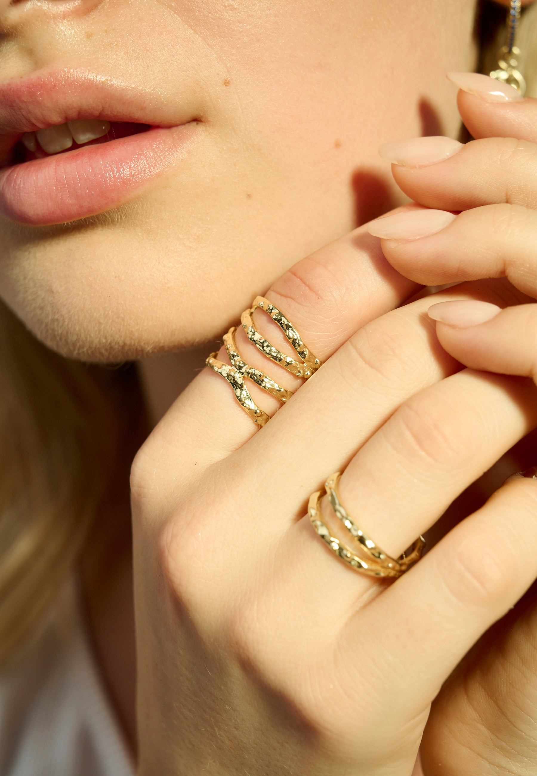 SRBlurry Wrap Ring